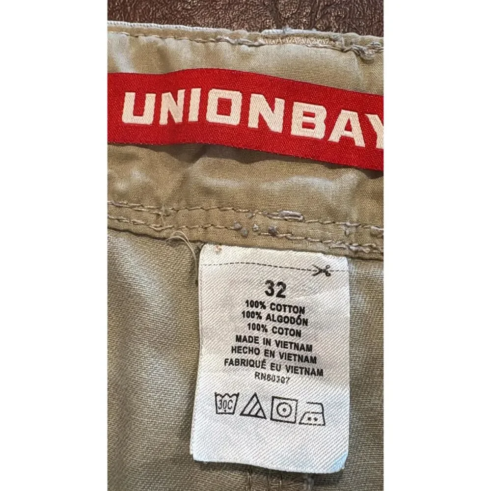 UnionBay mens shorts tan size 32